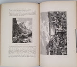 FIGUIER Louis "Les Nouvelles Conquêtes de la Science : L'Électricité. Grands tunnels et railways métropolitains. Les voies ferrées dans les deux mondes. Isthmes et canaux." 4 volumes