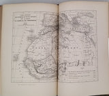 FIGUIER Louis "Les Nouvelles Conquêtes de la Science : L'Électricité. Grands tunnels et railways métropolitains. Les voies ferrées dans les deux mondes. Isthmes et canaux." 4 volumes