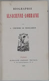 CERFBERR DE MEDELSHEIM Alphonse "Biographie Alsacienne - Lorraine"