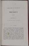 FOCILLON Adolphe Jean "Expériences et Instruments de Physique"