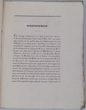 DUCROTAY de BLAINVILLE Henri-Marie "Mémoire sur les Bélemnites considérées Zoologiquement et Géologiquement"