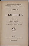 NIVOIT Edmond "Eléments de Géologie"