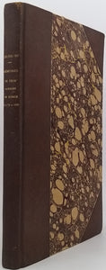 de la SALLE Lazare "Mémoires de deux voyages et séjours en Alsace 1674-76 & 1681 avec un itinéraire descriptif de Paris à Basle et des vues d'Altkirch et de Belfort dessinées par l'Auteur"