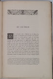 de la SALLE Lazare "Mémoires de deux voyages et séjours en Alsace 1674-76 & 1681 avec un itinéraire descriptif de Paris à Basle et des vues d'Altkirch et de Belfort dessinées par l'Auteur"