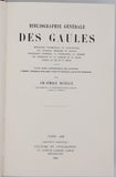 RUELLE Charles-Emile [REPRINT] "Bibliographie générale des Gaules"