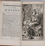 LA FONTAINE Jean de "Fables choisies mises en vers par Monsieur de La Fontaine avec un nouveau commentaire par M. Coste"