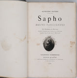 DAUDET Alphonse "Sapho - Mœurs parisiennes"