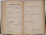 CHENEVIER Pierre "Cours d'Algèbre, conforme aux programmes du 3 juin 1925. A l'usage des classes de Mathématiques de l'Enseignement secondaire (Lycées et Collèges de garçons et de jeunes filles)"