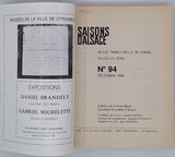 [Collectif] "Saisons d'Alsace n°94 Sciences et Techniques en Alsace"