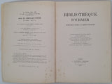 CARTERET Léopold "Bibliothèque Fournier. Professeur Alfred et Dr. Edmond Fournier" [Catalogue de la vente du 14 au 18 juin 1926]