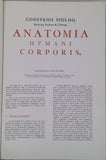 BIDLOO Govaerd [BIDLOO Godefridi] [REPRINT] "Anatomia Humani Corporis"