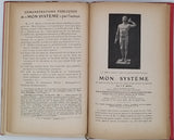 MÜLLER Jørgen Peter  [Avec une lettre autographe] "Mon système - 15 minutes de travail par jour pour la santé traduit sur la 5e édition danoise par E. Philipot"