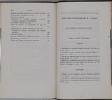 FLOURENS Pierre "Analyse raisonnée des travaux de Georges Cuvier précédée de son éloge historique"