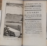 LACÉPÈDE Bernard de "Histoire naturelle des quadrupèdes ovipares et des serpens"