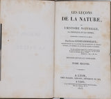 COUSIN-DESPREAUX Louis "Les Leçons de la Nature ou l'Histoire naturelle, la Physique et la Chimie présentées à l'Esprit et au Cœur"