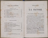 JOANNE Adolphe "Géographie du département de la Savoie"