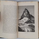 TALBERT Emile "Les Alpes, études et souvenirs" relié à la suite DEBRIGES E. "Les Alpes du Dauphiné"