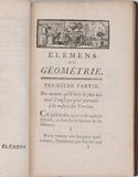 CLAIRAUT Alexis Claude "Elémens de Géométrie"