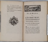 CLAIRAUT Alexis Claude "Elémens de Géométrie"