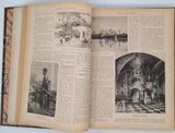 [Collectif - Recueil de journaux reliés] "Journal des Voyages et des aventures de terre et de mer" 2 Volumes année complète 1903