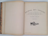 [Collectif - Recueil de journaux reliés] "Journal des Voyages et des aventures de terre et de mer" 2 Volumes année complète 1903