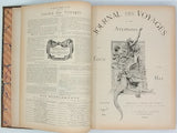 [Collectif - Recueil de journaux reliés] "Journal des Voyages et des aventures de terre et de mer" 2 Volumes année complète 1903