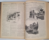 [Collectif - Recueil de journaux reliés] "Journal des Voyages et des aventures de terre et de mer" 2 Volumes année complète 1903