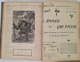 [Collectif - Recueil de journaux reliés] "Journal des Voyages et des aventures de terre et de mer" 2 Volumes année complète 1903