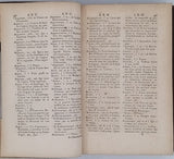 [Collectif] "Abrégé du Dictionnaire de l'Académie Françoise" (2 volumes)