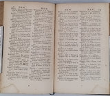 [Collectif] "Abrégé du Dictionnaire de l'Académie Françoise" (2 volumes)