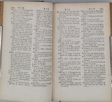 [Collectif] "Abrégé du Dictionnaire de l'Académie Françoise" (2 volumes)