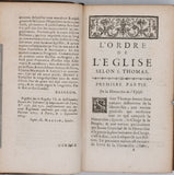 BERNARD d'ARRAS (Père Capucin) "L'Ordre de l'Eglise ou la primauté et subordination ecclésiastique selon Saint Thomas"