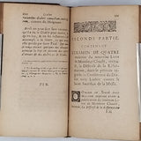 BRUZEAU Paul "La Conférence du Diable avec Luther contre le Saint Sacrement de la Messe avec la réfutation d'un Ecrit par M. Ereïter Ministre de Monsieur l'Ambassadeur de Suede pour défendre cette Conférence"