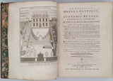 LIGER Louis "La nouvelle maison rustique, ou Économie rurale, pratique et générale de tous les biens de campagne. Donnée ci-devant au Public par le Sieur Ligier"