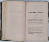 APPERT Nicolas "Le Conservateur contenant : 1° Le livre de tous les ménages, 2° Anciens procédés de conservation, Conservation des viandes par le procédé du A M. GANNAL  3° Monographie des vins"