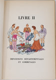 [Collectif] [Illustrations de HEMARD Joseph] "Code général des Impôts directs et taxes assimilées"