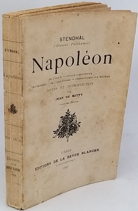 STENDHAL [Henri BEYLE dit] (Oeuvres posthumes) 