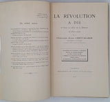 CHEVALIER Jules [Chanoine] "La Révolution à Die et dans la vallée de la Drôme (1789-1799)"