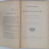 CHEVALIER Jules [Chanoine] (2 Tomes sur 3) "Essai historique sur l'église et la ville de Die"