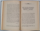 COURSAC Jacques de "Les attaches Dauphinoises de Condorcet" à la suite BOUVIER J. "La contribution patriotique à Romans en 1789" et DESAYE Henri "Note sur des fragments d'inscription romaine trouvée à Boudra"