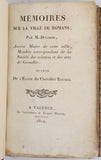 DOCHIER Jean-Baptiste "Mémoires sur la ville de Romans suivis de l'Éloge du Chevalier Bayard"