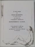 RICHEPIN Jean [Illustrations GUDIOL Montserrat] "La Chanson des Gueux"