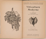 CHANCRIN Ernest "Viticulture moderne"