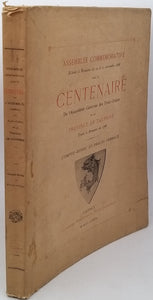 [Collectif] "Assemblée Commémorative réunie à Romans les 10 et 11 novembre 1888 pour le Centenaire de l'Assemblée Générale des Trois-Ordres de la Province de Dauphiné tenue à Romans en 1788. Compte-Rendu et Procès verbaux"