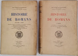 THOME DE MAISONNEUFVE Paul "Histoire de Romans"