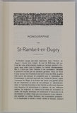 TOURNIER Joseph (Abbé) [Reprint] "La Ville de Saint-Rambert aux XVIIe et XVIIIe siècles - Esquisse historique"