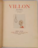 VILLON François [Illustrations de DUBOUT] "ŒUVRES DE VILLON"