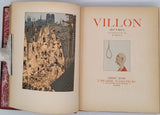 VILLON François [Illustrations de DUBOUT] "ŒUVRES DE VILLON"