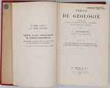 TIRLEMONT Auguste "Précis de Géologie à l'usage des candidats à l'Institut National Agronomique et aux écoles d'agriculture"