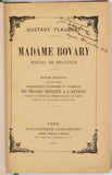 FLAUBERT Gustave [Deux volumes] "Madame Bovary" et "Salammbô"